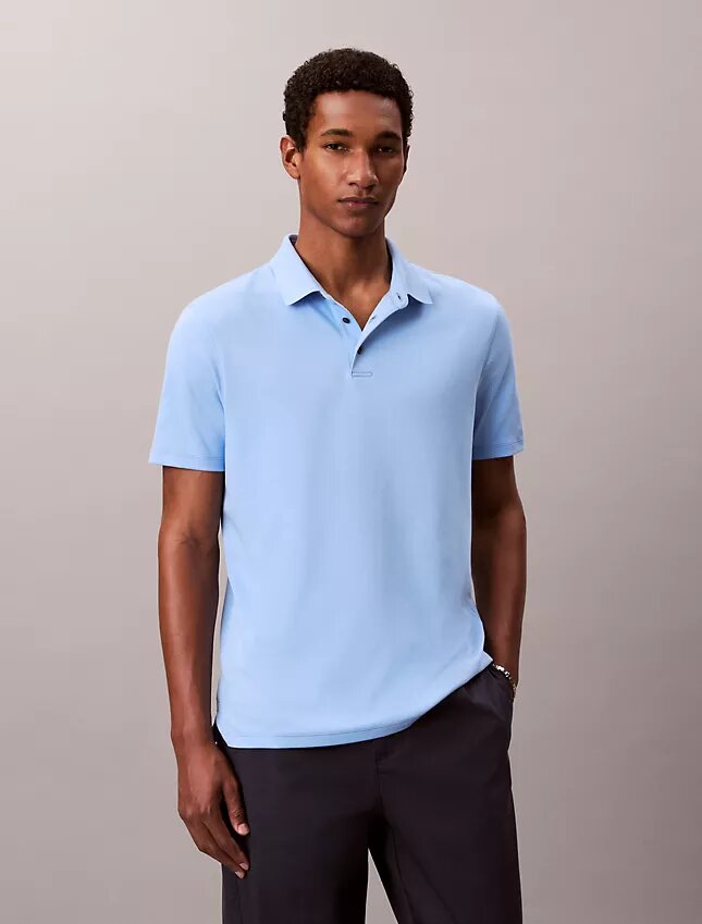 Klassisches Polohemd aus Supima-Baumwolle Klassisches Polohemd aus Supima-Baumwolle