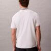 Klassisches Polohemd mit Monogram und Piqué-Einsätzen Klassisches Polohemd mit Monogram und Piqué-Einsätzen