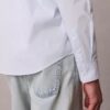 Klassisches Stretch-Hemd mit Knopfleiste