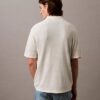 Klassisches Sweater-Poloshirt aus Leinenmischung Klassisches Sweater-Poloshirt aus Leinenmischung