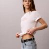 Klassisches T-Shirt mit auffälligem Logo-Aufdruck