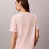 Klassisches T-Shirt mit auffälligem Logo-Aufdruck Klassisches T-Shirt mit auffälligem Logo-Aufdruck