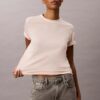 Klassisches T-Shirt mit Blumenprint Klassisches T-Shirt mit Blumenprint