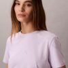 Klassisches T-Shirt mit durchgehendem Schriftzug-Logo