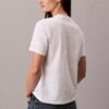 Klassisches T-Shirt mit durchgängigem, verblasstem Monogram Klassisches T-Shirt mit durchgängigem, verblasstem Monogram