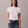 Klassisches T-Shirt mit durchgängigem, verblasstem Monogram Klassisches T-Shirt mit durchgängigem, verblasstem Monogram