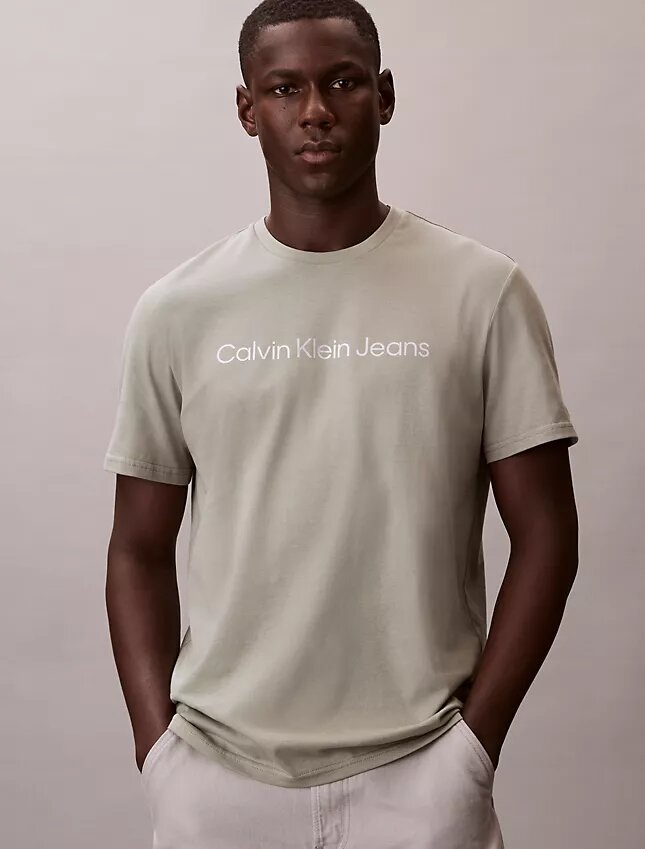 Klassisches T-Shirt mit Folienlogo Klassisches T-Shirt mit Folienlogo