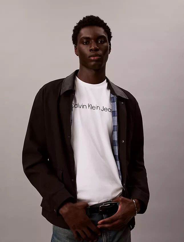 Klassisches T-Shirt mit Folienlogo Klassisches T-Shirt mit Folienlogo