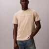 Klassisches T-Shirt mit geprägtem Logo Klassisches T-Shirt mit geprägtem Logo