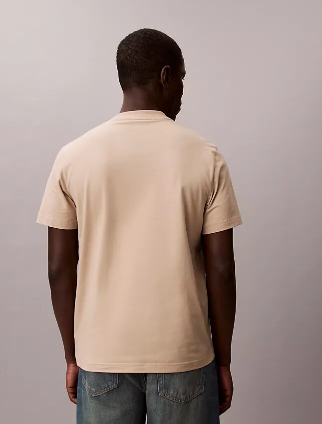 Klassisches T-Shirt mit geprägtem Logo Klassisches T-Shirt mit geprägtem Logo
