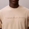 Klassisches T-Shirt mit geprägtem Logo Klassisches T-Shirt mit geprägtem Logo