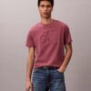 Klassisches T-Shirt mit geprägtem Monogram Klassisches T-Shirt mit geprägtem Monogram