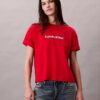 Klassisches T-Shirt mit gesticktem Logo Klassisches T-Shirt mit gesticktem Logo