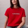 Klassisches T-Shirt mit gesticktem Logo Klassisches T-Shirt mit gesticktem Logo