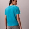Klassisches T-Shirt mit Glitzer-Logo Klassisches T-Shirt mit Glitzer-Logo