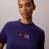Klassisches T-Shirt mit Herz-Logo Klassisches T-Shirt mit Herz-Logo