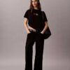 Klassisches T-Shirt mit Herz-Logo Klassisches T-Shirt mit Herz-Logo