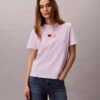 Klassisches T-Shirt mit Herz-Logo Klassisches T-Shirt mit Herz-Logo