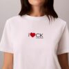 Klassisches T-Shirt mit Herz-Logo Klassisches T-Shirt mit Herz-Logo