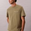 Klassisches T-Shirt mit kleinem Schriftzug-Logo Klassisches T-Shirt mit kleinem Schriftzug-Logo