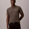Klassisches T-Shirt mit Retro-Logo-Grafik Klassisches T-Shirt mit Retro-Logo-Grafik