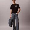 Klassisches T-Shirt mit Retro-Logo-Grafik Klassisches T-Shirt mit Retro-Logo-Grafik