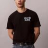 Klassisches T-Shirt mit Retro-Logo-Grafik Klassisches T-Shirt mit Retro-Logo-Grafik