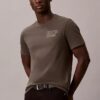Klassisches T-Shirt mit Retro-Logo-Grafik Klassisches T-Shirt mit Retro-Logo-Grafik