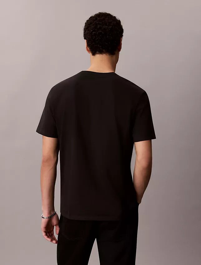 Klassisches T-Shirt mit Standard-Logo-Grafik Klassisches T-Shirt mit Standard-Logo-Grafik