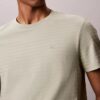 Klassisches T-Shirt mit Streifen Klassisches T-Shirt mit Streifen