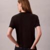 Klassisches T-Shirt mit Supima-Baumwoll-Emblem-Logo Klassisches T-Shirt mit Supima-Baumwoll-Emblem-Logo