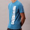 Klassisches T-Shirt mit vertikalem Logo Klassisches T-Shirt mit vertikalem Logo