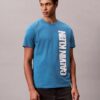 Klassisches T-Shirt mit vertikalem Logo Klassisches T-Shirt mit vertikalem Logo
