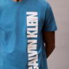 Klassisches T-Shirt mit vertikalem Logo Klassisches T-Shirt mit vertikalem Logo