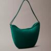 Kleine Nylon-Halbmondtasche