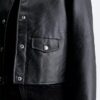 Kunstleder-Hemdjacke Kunstleder-Hemdjacke