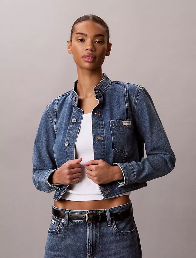 Kurze Denim Jacket Kurze Denim Jacket