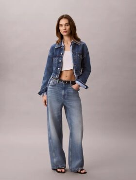 Kurze Denim-Trucker Jacket Kurze Denim-Trucker Jacket