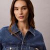 Kurze Denim-Trucker Jacket Kurze Denim-Trucker Jacket