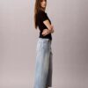 Kurze Jeans mit weitem Bein Kurze Jeans mit weitem Bein