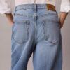Kurze Jeans mit weitem Bein Kurze Jeans mit weitem Bein