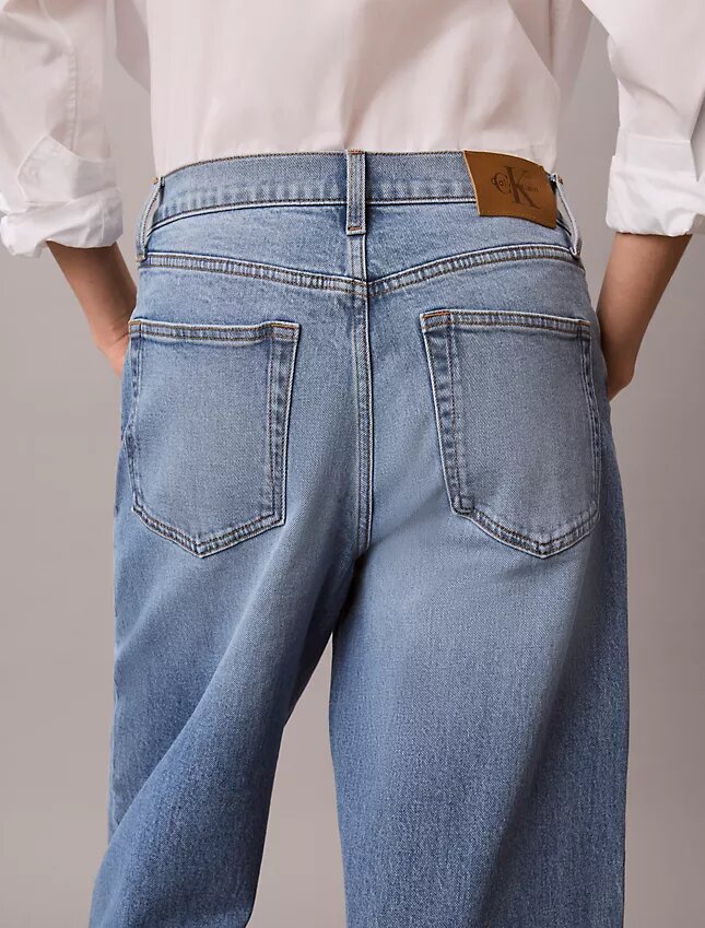 Kurze Jeans mit weitem Bein Kurze Jeans mit weitem Bein