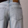 Kurze Jeans mit weitem Bein Kurze Jeans mit weitem Bein