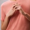 Kurzärmeliger Pullover aus Viskose Kurzärmeliger Pullover aus Viskose