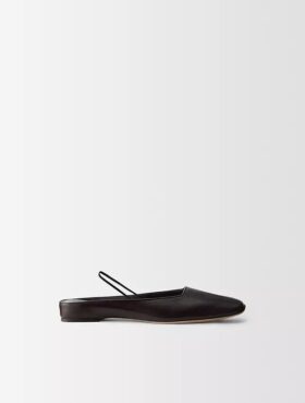 Lana Ballerinas aus Leder als flache Schuhe