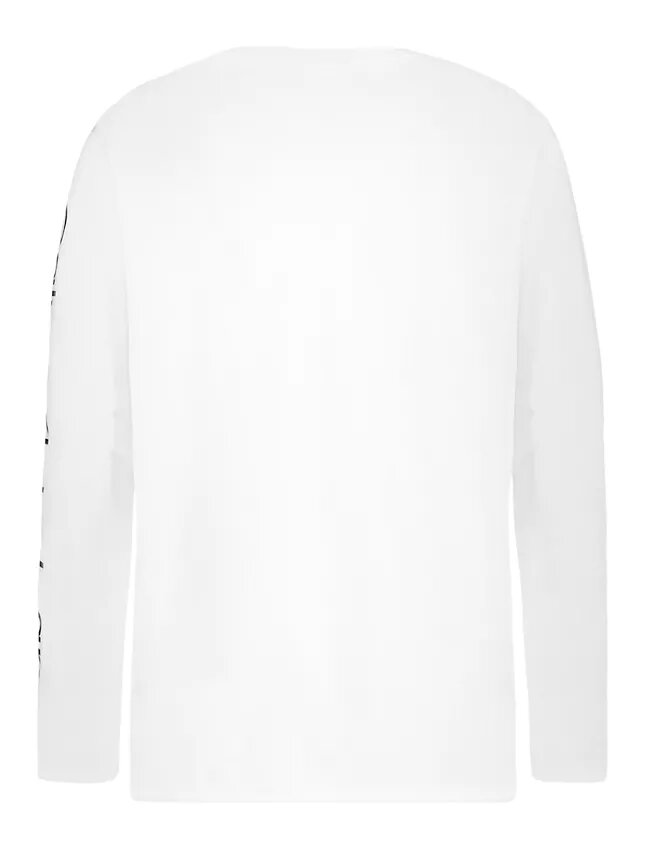 Langarm-T-Shirt für Jungen mit Monogram Langarm-T-Shirt für Jungen mit Monogram
