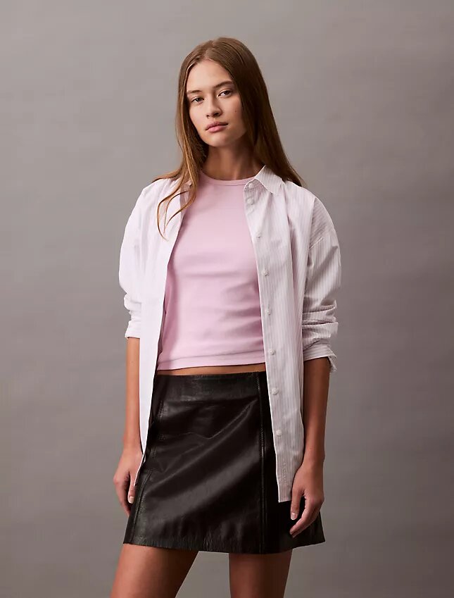 Leder-Minirock Leder-Minirock