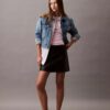 Leder-Minirock Leder-Minirock