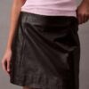 Leder-Minirock Leder-Minirock
