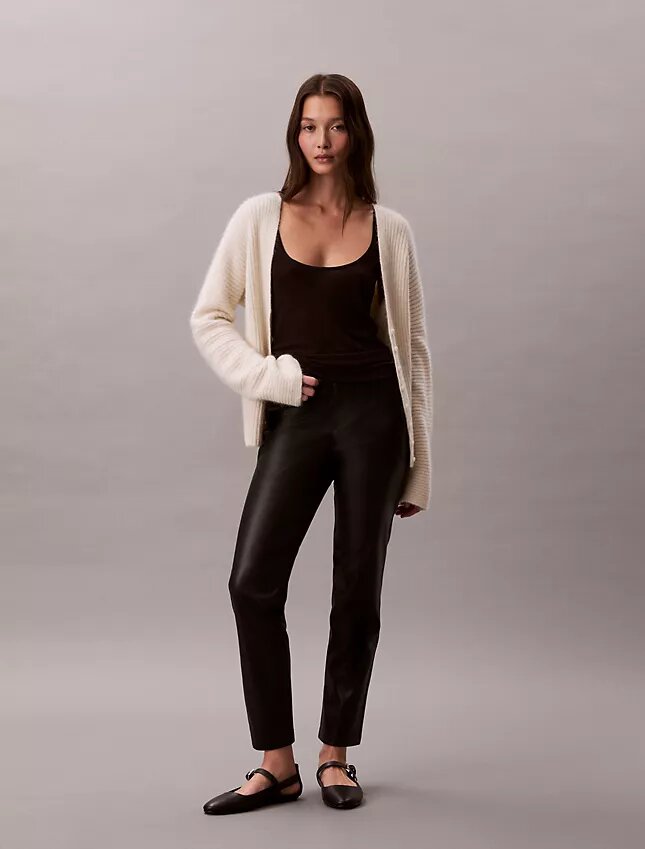 Leggings aus Kunstleder Leggings aus Kunstleder